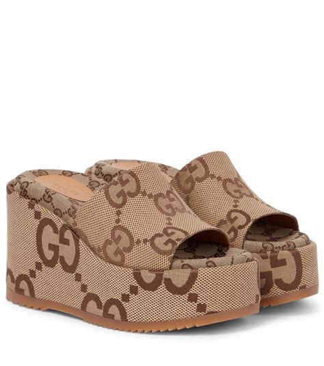 gucci wedge trainers|Gucci sandals price in rands.